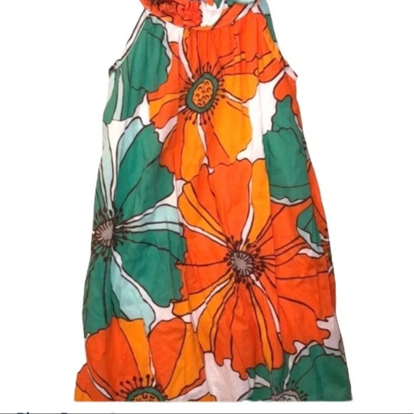 SUN DRESS EUC GIRLS FLORAL DRESSES WEDDING WHITE SUMMER SPRING CASUAL SIZE 4T - Picture 1 of 5